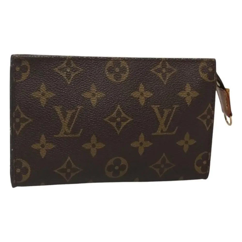 Louis Vuitton Monogram Bucket PM Accessory Pouch Brown